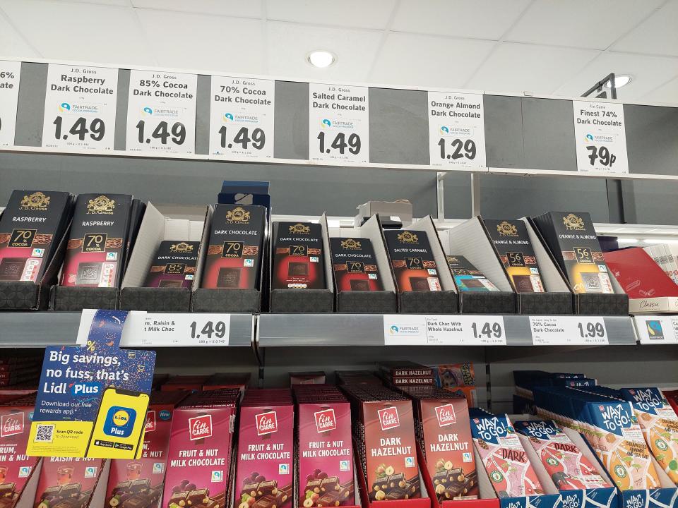 Lidl chocolate