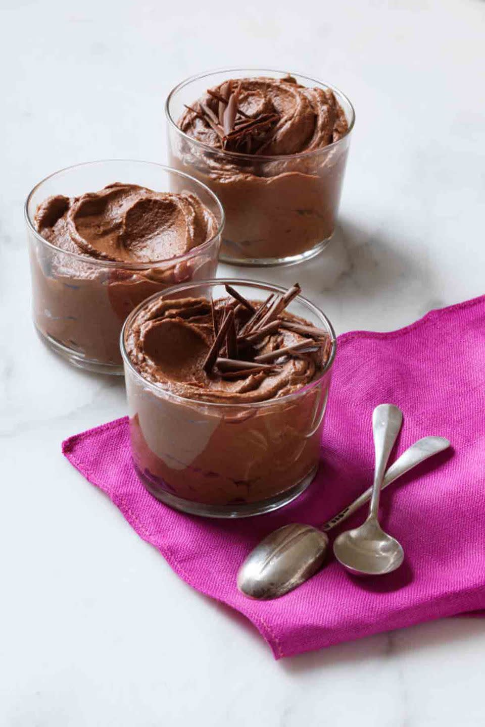 passover deserts dark chocolate mousse