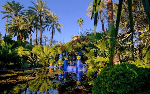 The Majorelle Gardens first opened to the public in 1947 - Credit: Getty