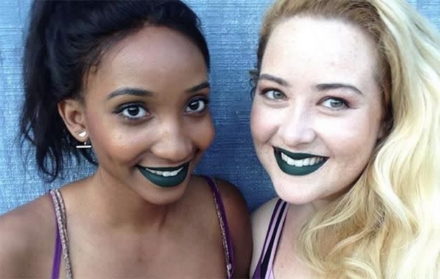 Wearing LASplash Cosmetics Smitten Lip Tint Mousse in the shade Komodo. Photo: Instagram/willitlookgoodonmetho