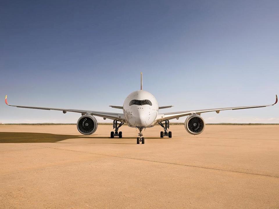 An Iberia A350.