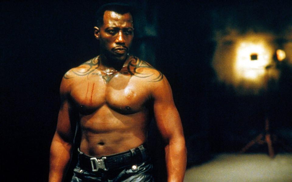 Wesley Snipes in Blade, the production of which did not end well - Alamy