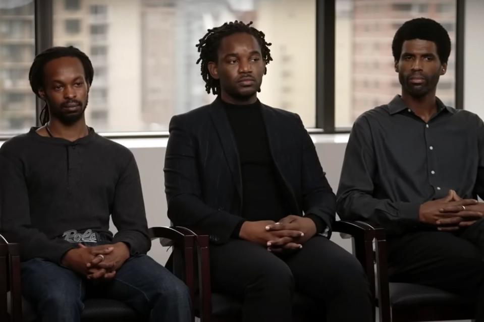 <p>CBS Mornings</p> Alvin Jackson, Emmanuel Jean Joseph and Xavier Veal