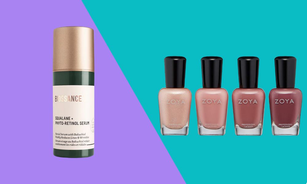 nail polish, skin serum