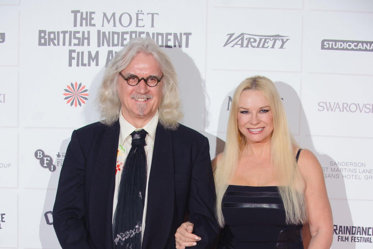 Billy Connolly and his wife Pamela Stephenson (Dominic Lipinski/PA) (PA Archive)