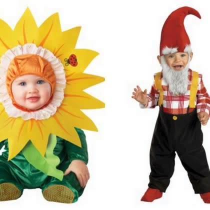 Garden Gnome and Flower