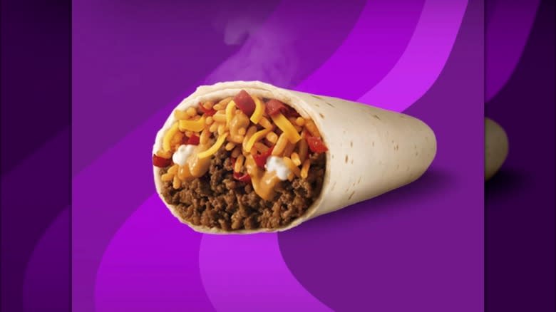 Taco Bell Volcano Burrito