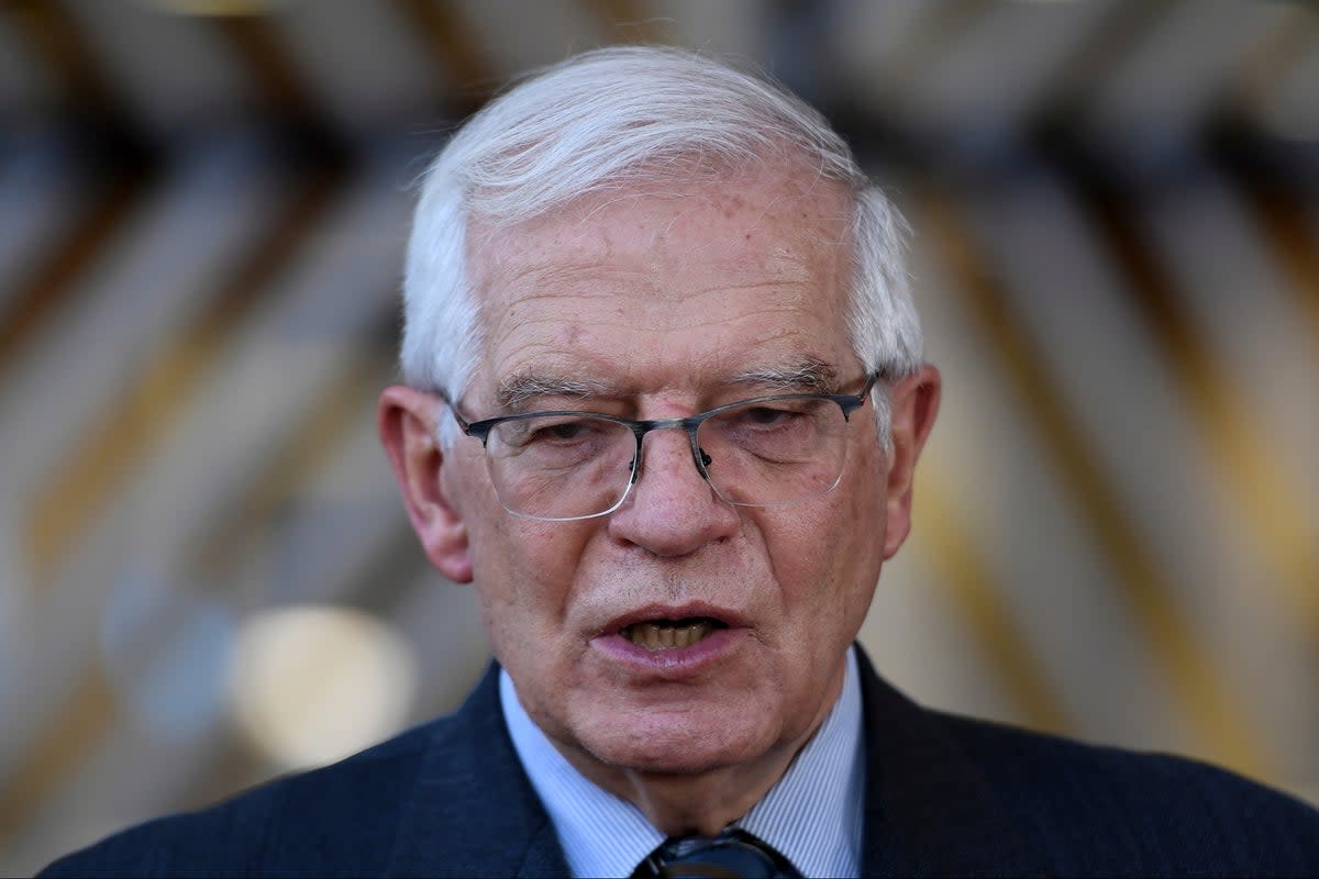 European Union foreign policy chief Josep Borrell  (AP)