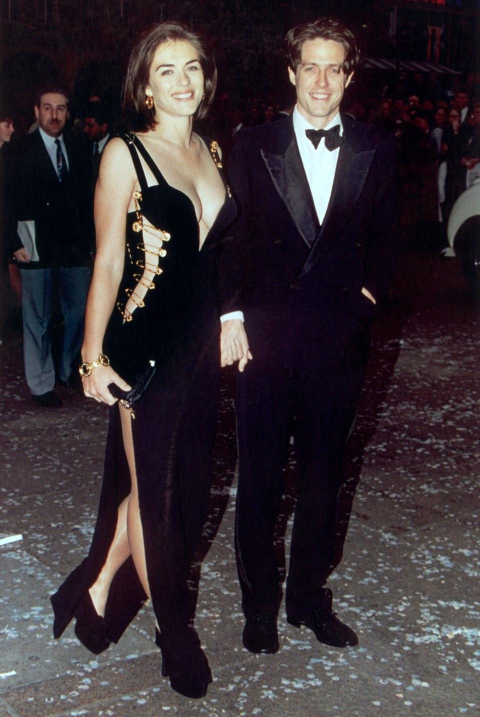 Elizabeth Hurley in Versace