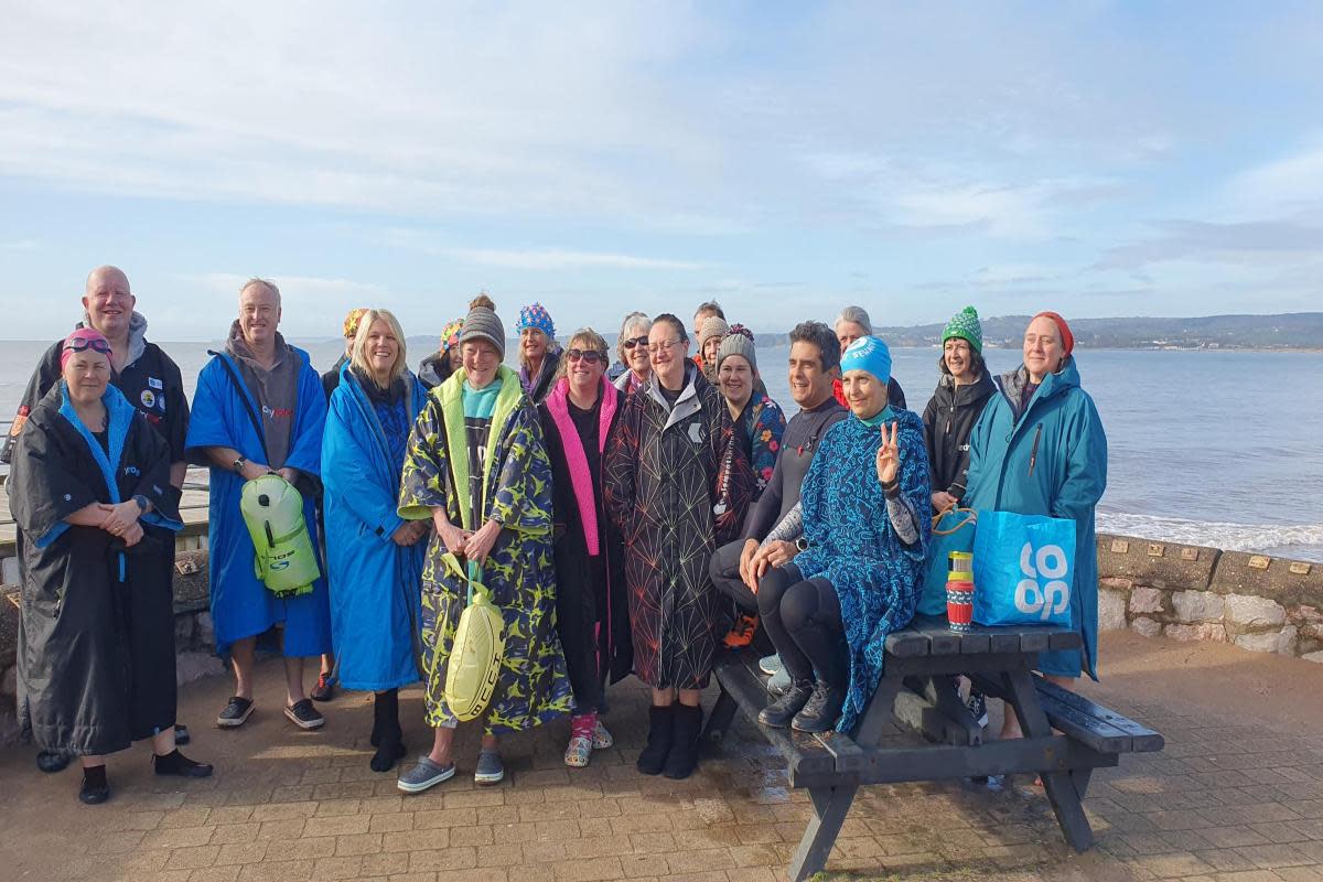 Exmouth swimmers joining national paddle out to protest against sewage pollution <i>(Image: Adam Manning)</i>