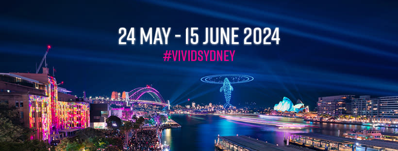 VIVID SYDNEY 2024｜悉尼燈光音樂節5.24開鑼！悉尼歌劇院燈光投射、燈光步道、戶外音樂表演