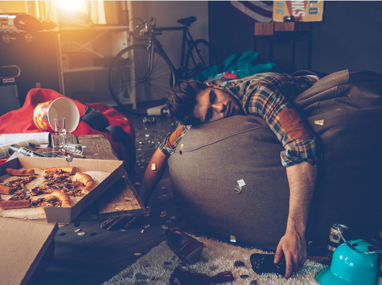 Without the threat of the hangover, what's to stop us boozing every night?: iStock