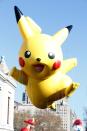 Pikachu at the 86th Annual Macy's Thanksgiving Day Parade on November 22, 2012 in New York City. (Photo by Laura Cavanaugh/Getty Images)