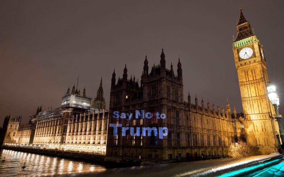 MPs debate withdrawing Donald Trump's state visit amid protests