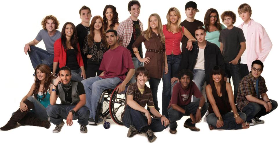 The cast of "Degrassi: The Next Generation"