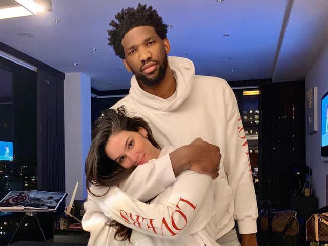 Joel Embiid Instagram Joel Embiid and Anne De Paula