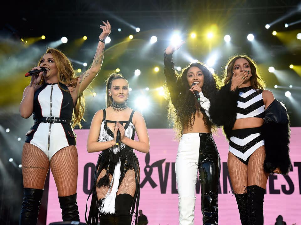 Little Mix showed their support. Source: Getty