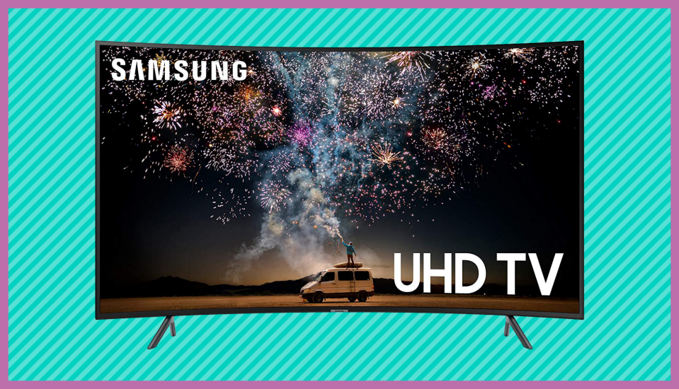 Déjate envolver por el Smart TV 4K UHD Samsung curvo de 65 pulgadas (RU7300). (Foto: Samsung)