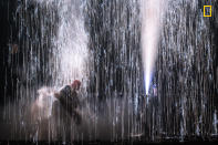 <p>It is the oldest traditional fireworks in Japan. The event is a ritual worshiping god. These hand tube fireworks use 3kg of gunpowder and all of the fireworks are handmade by the festival participants. Toyohashi City, Aichi Prefecture is the birthplace of hand-held fireworks. (© Hidenobu Suzuki/National Geographic Travel Photographer of the Year Contest) </p>