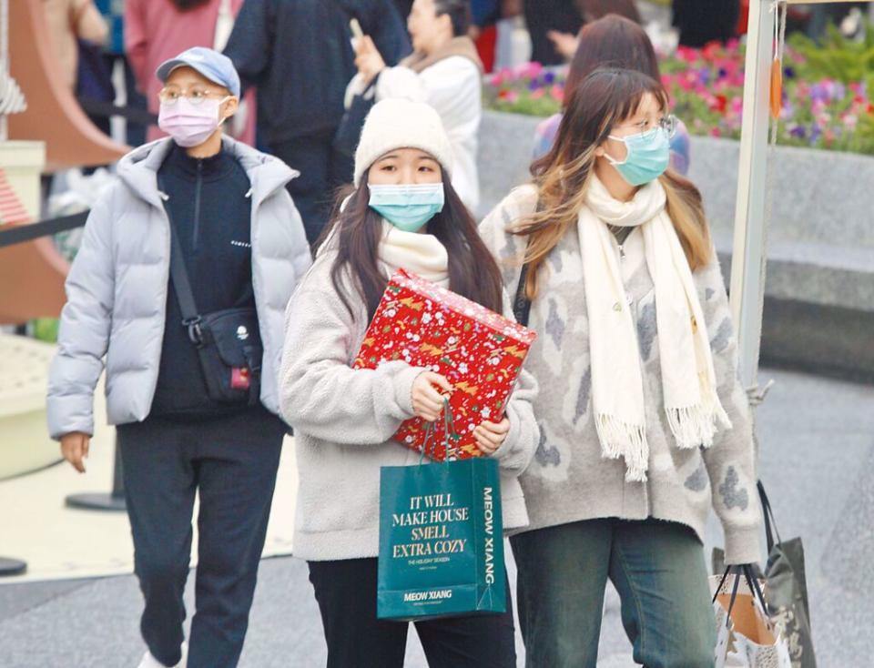 冷氣團仍持續影，北部天氣寒冷。（本報資料照片）