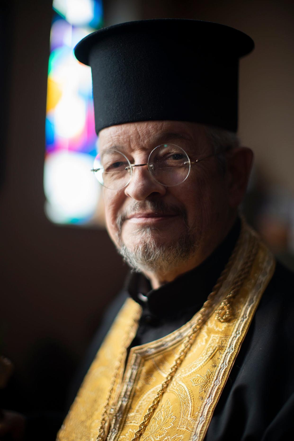 The Rev. Michael Kirkland, a priest with the Ukrainian Orthodox Church, will be hosting a prayer service Sunday, Orthodox Easter, to pray for Ukraine. The service will be held at 4 pm at the Holy Resurrection Melkite Greek Catholic Church, 4611 Glenmawr Ave.