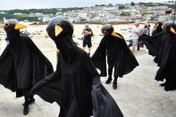 Protests during G7 summit in Cornwall