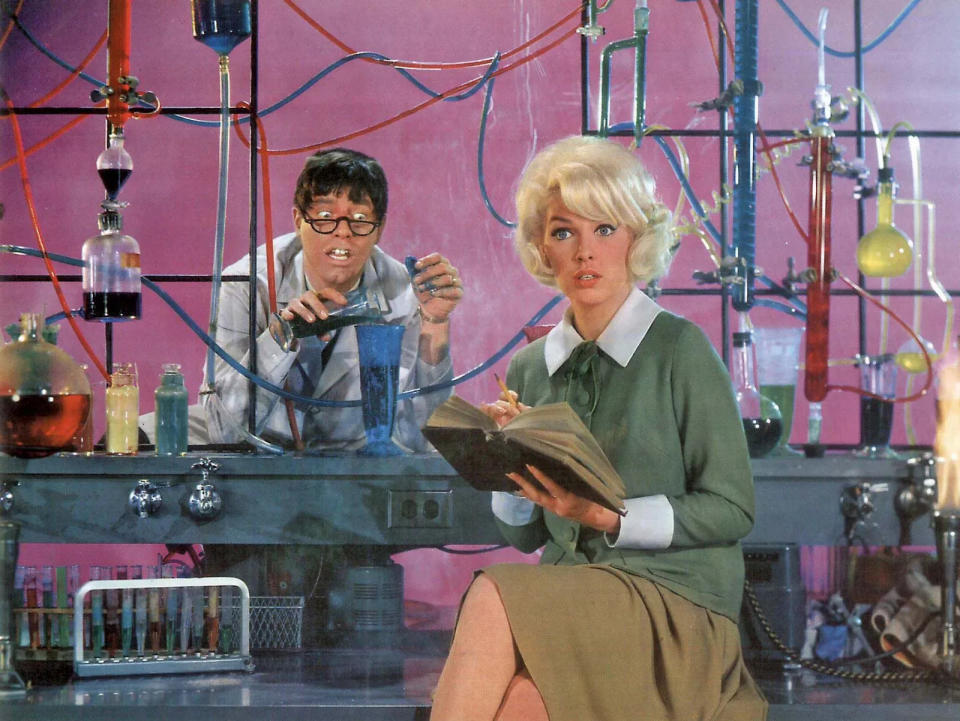 Jerry Lewis and Stella Stevens starred in the original version of "The Nutty Professor."