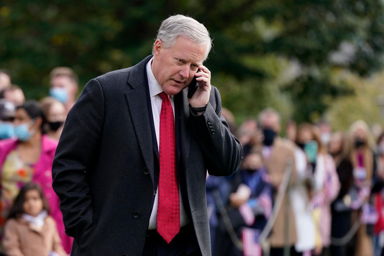 Former White House chief of staff Mark Meadows.