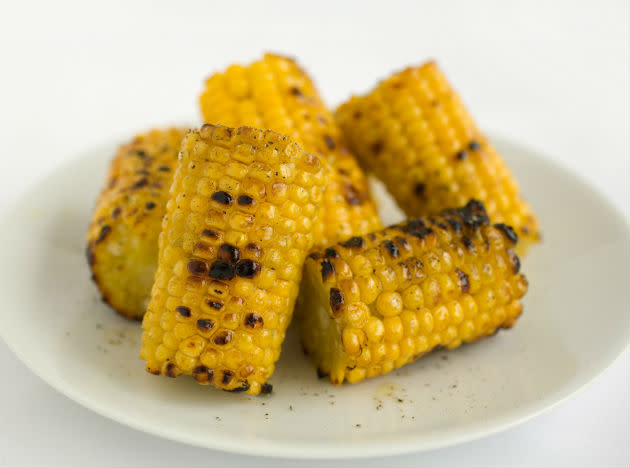 Corn is a great source of lutein and zeaxanthin, and a fair source of beta-carotene and Vitamin C.