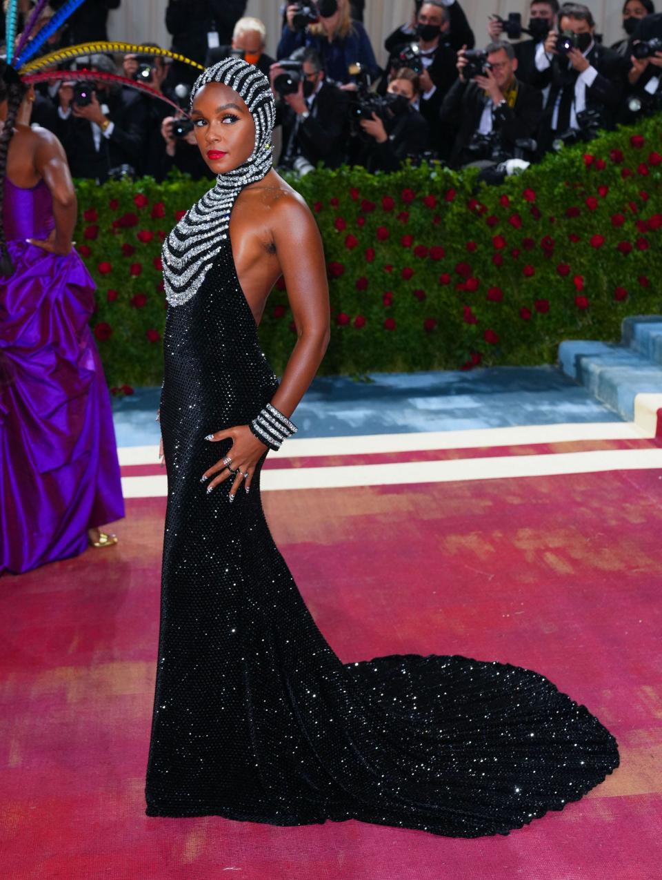 Janelle Monáe attends the Met Gala Celebrating on May 2, 2022.