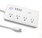 <p>No doubt you'll need a few extension cords, so get a couple of these <span>Smart Power Strip WiFi Power Bars</span> ($27). It features built-in WiFi technology that you can control from your phone and even connects to Alexa. Not to mention it includes USB ports for all your chargers. </p>