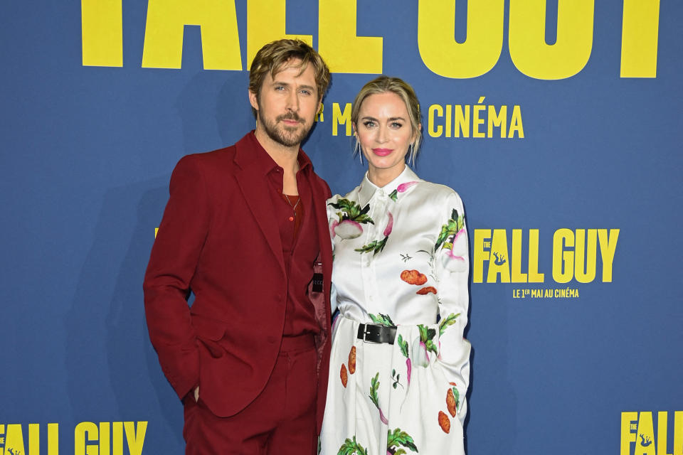 Ryan Gosling et Emily Blunt présentent « The Fall Guy » à Paris