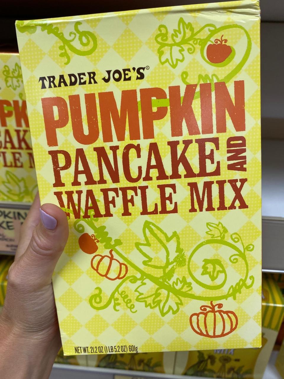 Pumpkin Pancake and Waffle Mix