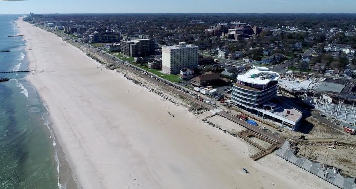 Development continues along the Long Branch coastline, south of Pier Village, shown Friday, October 19, 2018.
