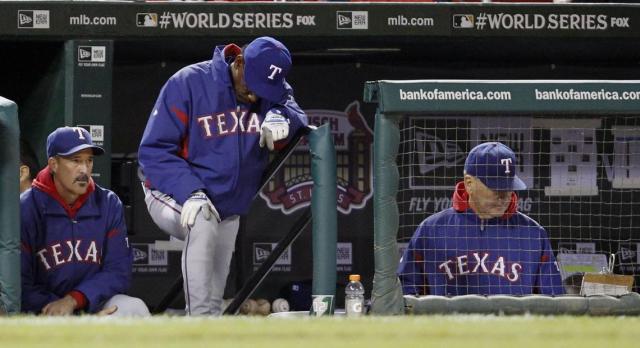 Relive the agony. One strike away. The 2011 Texas Rangers' World Series  title that got away