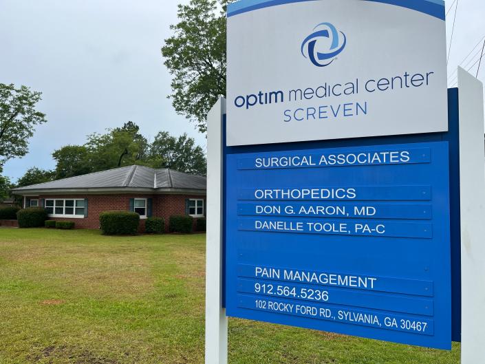 Optim Medical Center-Screven is opening a new outpatient dermatology clinic across from the main Sylvania campus at this building at 102 Rocky Ford Road. The clinic will be open for patients monthly.
