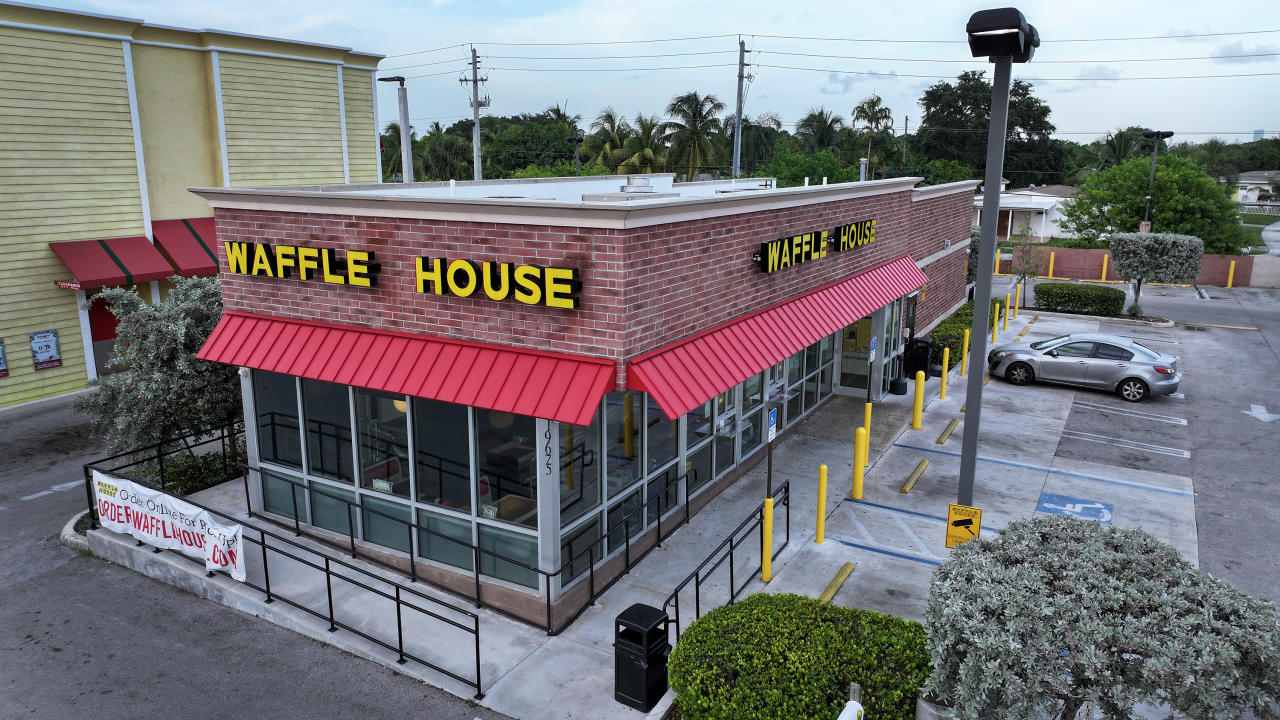 A waffle house in Florida.