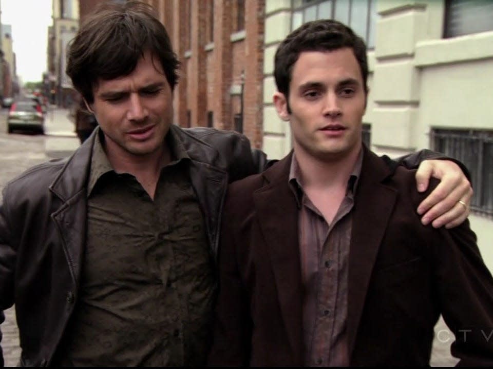 matthew settle penn badgley gossip girl