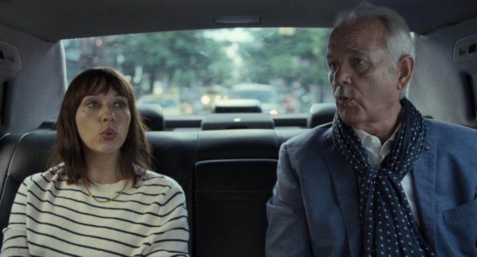 Rashida Jones and Bill Murray in "On the Rocks."