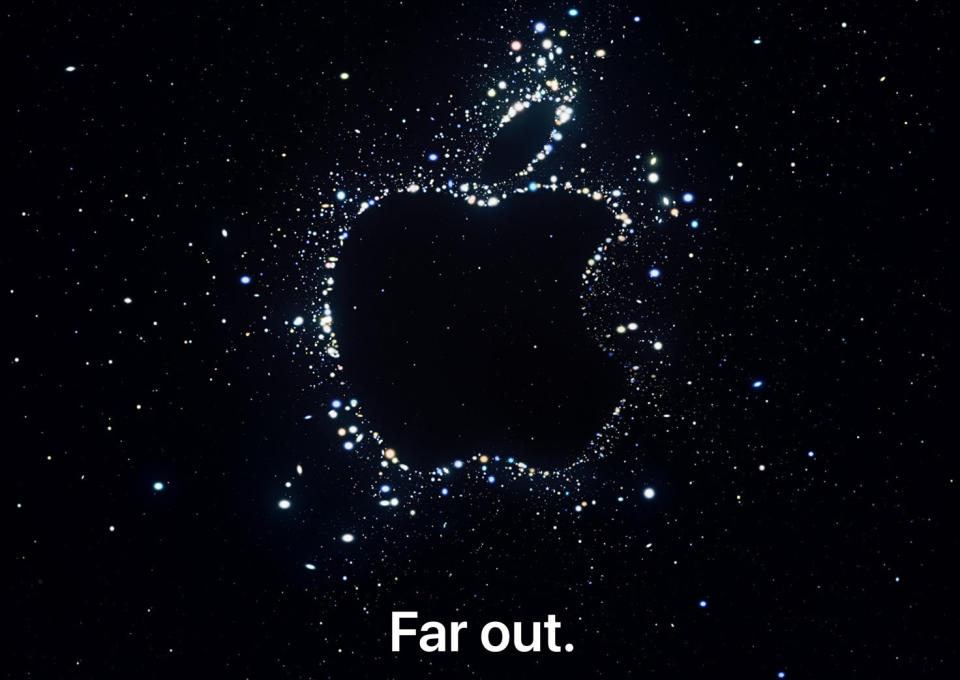 Apple Far out.