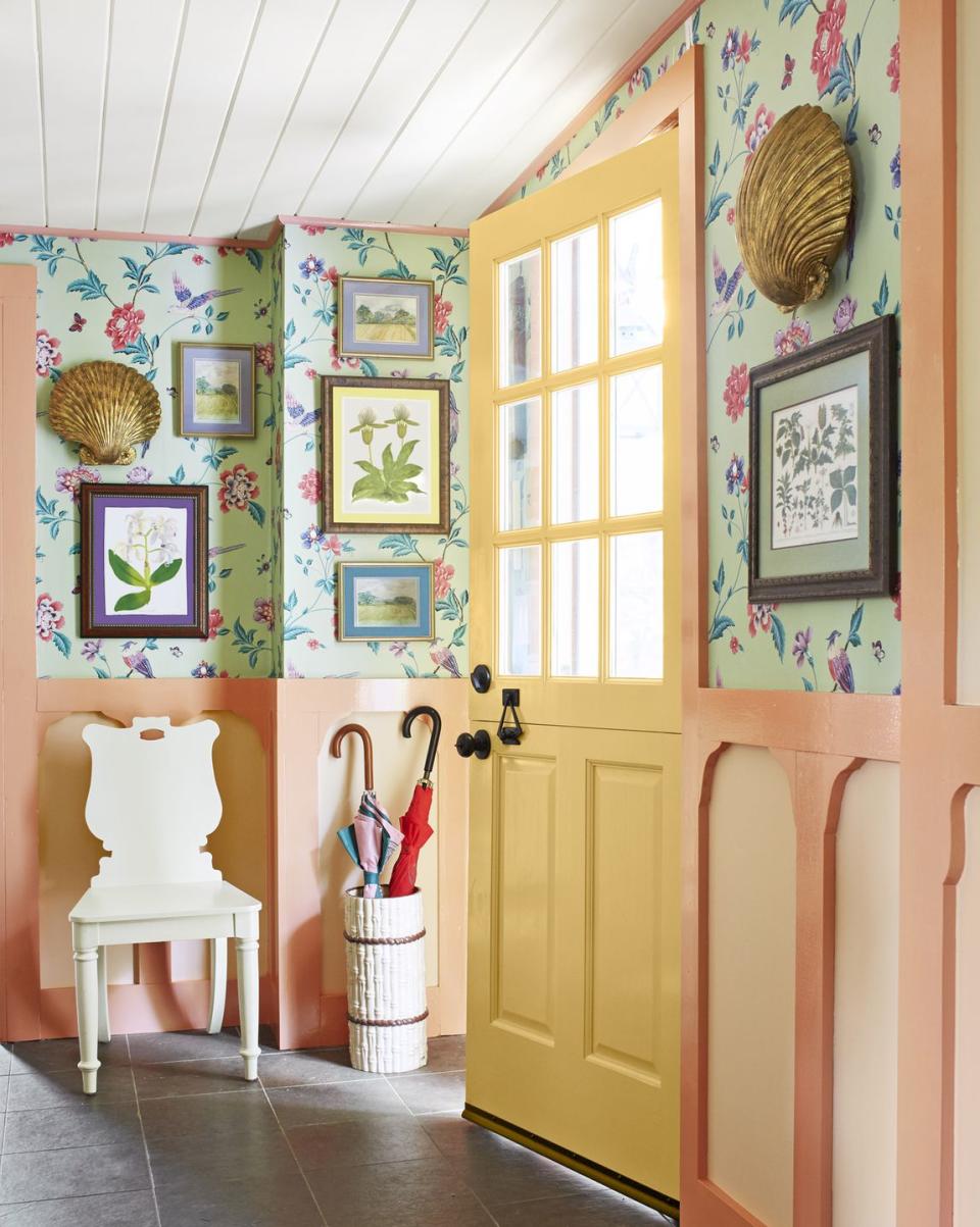 Colorful Wainscoting