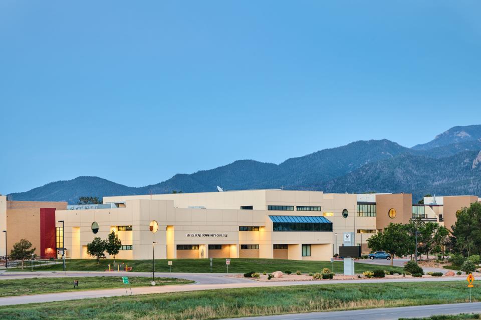 Pikes Peak State College's main campus in Colorado Springs