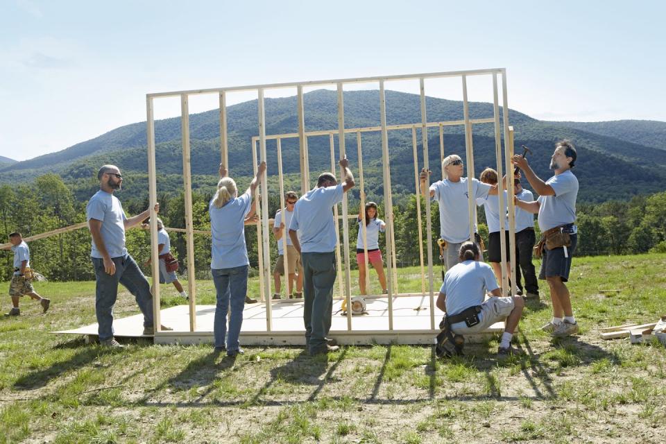 <p>In just a week, you can broaden your horizons and use your skills to help others—what could be better than that? Check out <a href="http://www.habitat.org/volunteer" rel="nofollow noopener" target="_blank" data-ylk="slk:Habitat for Humanity" class="link ">Habitat for Humanity</a> to learn how you can get involved, or look into everything from gorilla conservation in Uganda to building bridges in Cuba with <a href="https://discovercorps.com/volunteer-vacations/" rel="nofollow noopener" target="_blank" data-ylk="slk:Discover Corps" class="link ">Discover Corps</a>.</p>