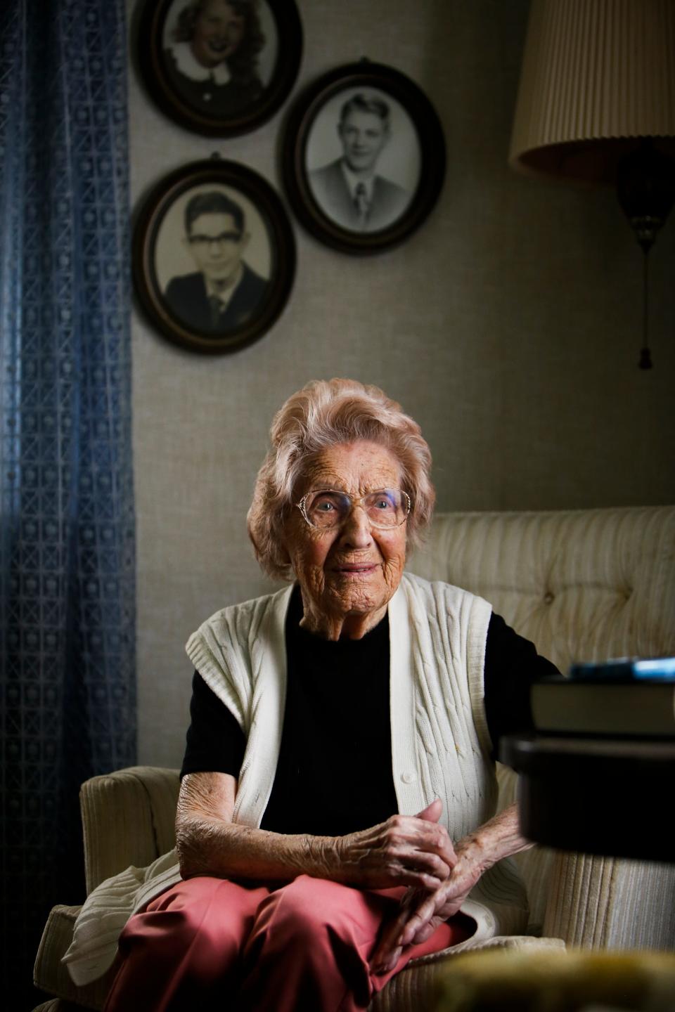 Irene Dunham, Michigan's oldest living resident and the oldest surviving student of the Bath Consolidated School before it was bombed in 1927 in the deadliest act of school violence in America, died Sunday, May 1.