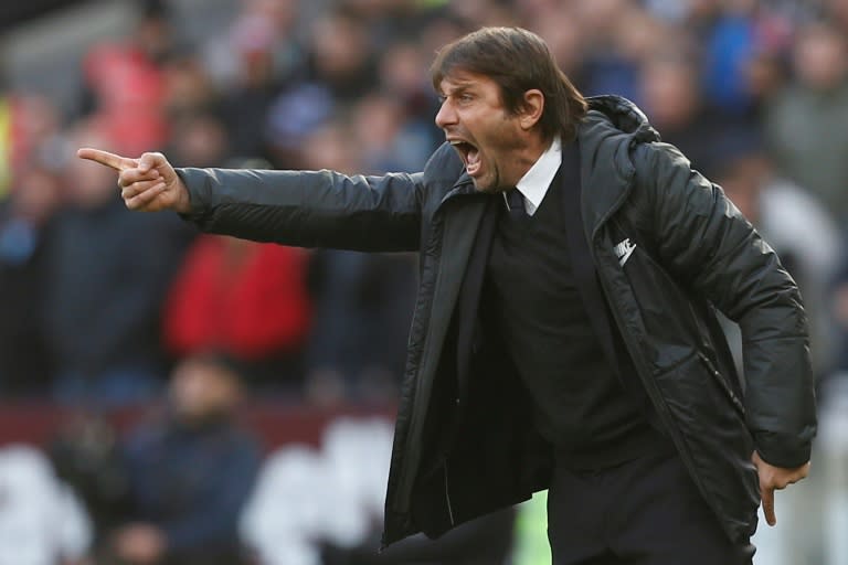 Chelsea coach Antonio Conte claimed his side were no longer in the Premier League title race in the wake of the 1-0 defeat at struggling West Ham