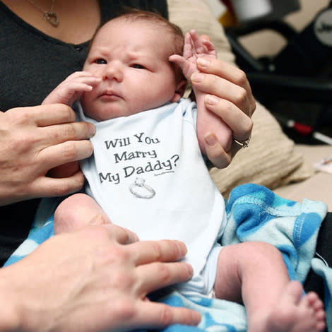 Who could resist a proposal as adorable as this one?!