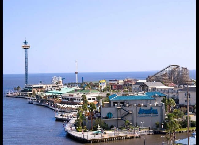 <strong><a href="http://www.cntraveler.com/daily-traveler/2012/05/boardwalks-atlantic-city-ocean-city-wildwood-la-virginia-beach_slideshow_Kemah-Boardwalk_3?mbid=synd_huffpo" target="_hplink">IF YOU'RE IN HOUSTON…</a></strong> …Rest on the Boardwalk Tower  At Kemah Boardwalk, hitting the Ferris wheel, the rainforest exhibit, and the Boardwalk Bullet (the only roller coaster on Texas' Gulf Coast) can wear you out. Rest and take in the view of them all from atop the Boardwalk Tower—it costs just $4 to ride to the top of the spire and look out over Galveston Bay.