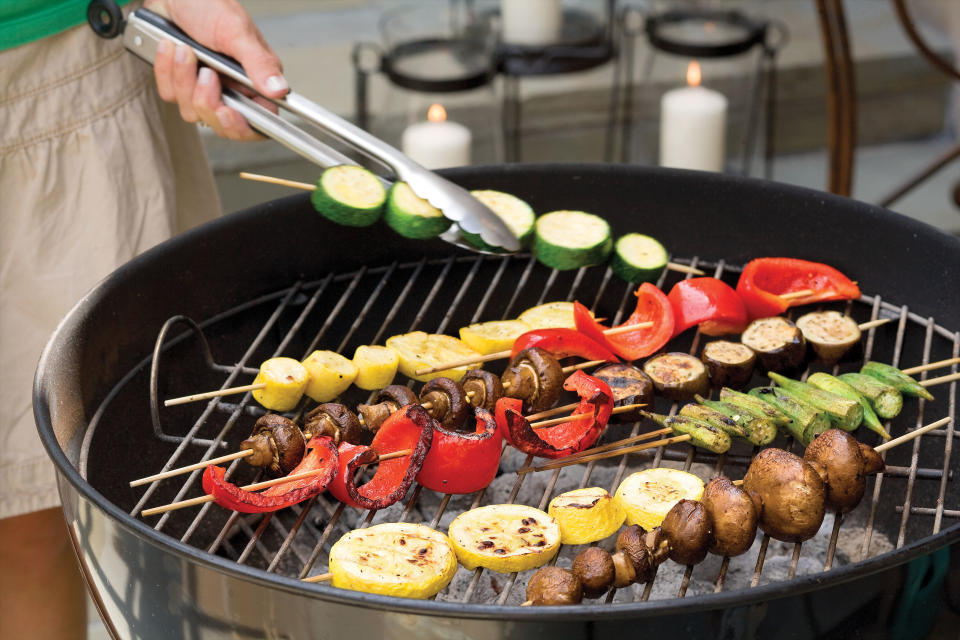 Easy Vegetable Kabobs