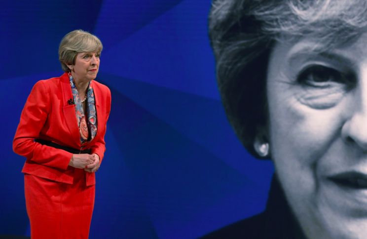 Theresa May faces questions from the audience (Picture: PA)