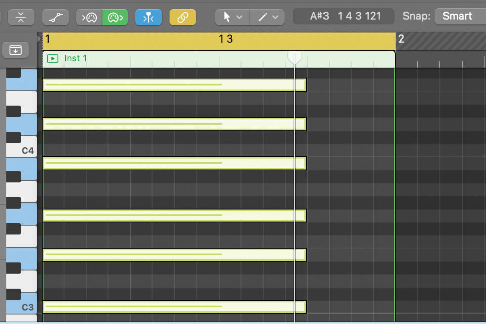 Logic Pro MIDI